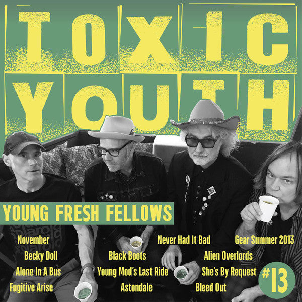 TOXIC YOUTH ("TOXIC" TRANSPARENT GREEN VINYL)