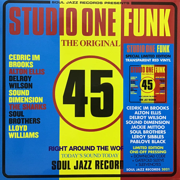 STUDIO ONE FUNK (RED VINYL)