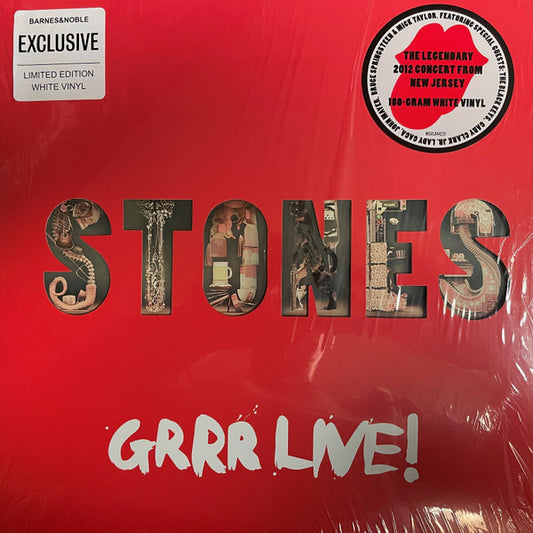 ROLLING STONES, THE GRRR LIVE! (3LP WHITE VINYL)