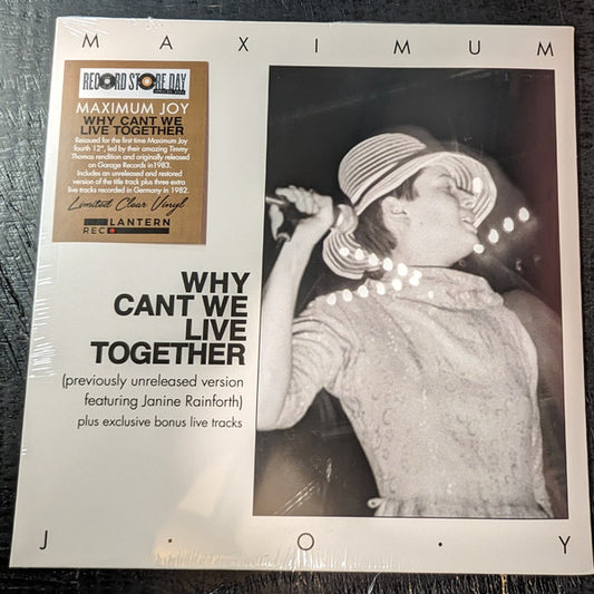 RSD 2024 - WHY CAN'T WE LIVE TOGHETER (CLEAR VINYL)