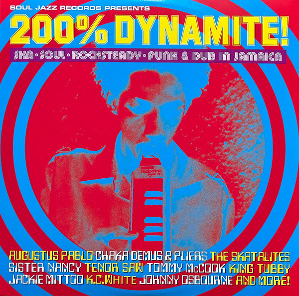 RSD 2023 - 200% DYNAMITE! SKA, ROCKSTEADY, FUNK & DUB IN JAMAICA [2LP RED & BLUE VINYL]