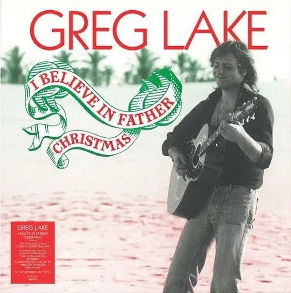 GREG LAKE I BELIEVE IN FATHER CHRISTMAS [1LP RED TRANSPARENT VINYL]