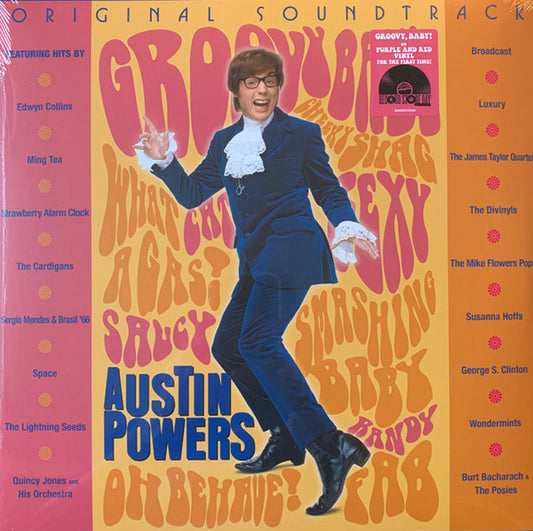 RSD 2020 - AUSTIN POWERS: INTERNATIONAL MAN OF MYSTERY (2LP PURPLE / RED)