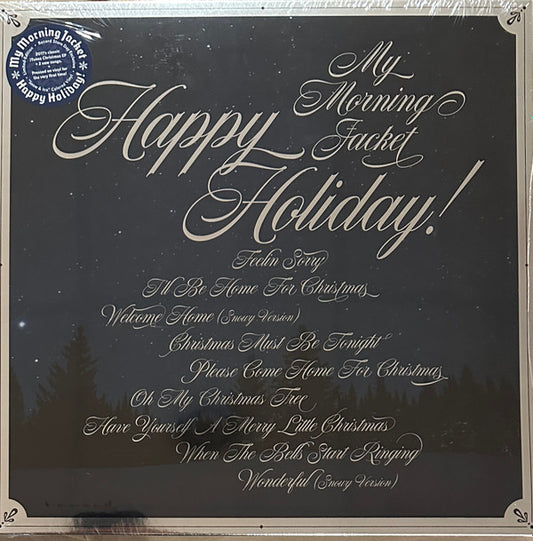 BF 2023 - HAPPY HOLIDAY (CLEAR WITH WHITE SNOW SPLATTER VINYL)