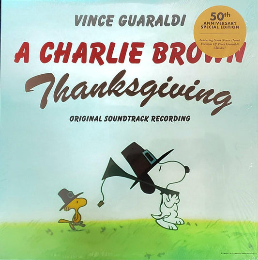 VINCE GUARALDI QUINTET A CHARLIE BROWN THANKSGIVING (BLACK VINYL)