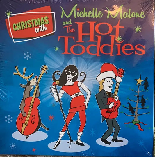 CHRISTMAS WITH MICHELLE MALONE AND THE HOT TODDIES (RED VINYL)