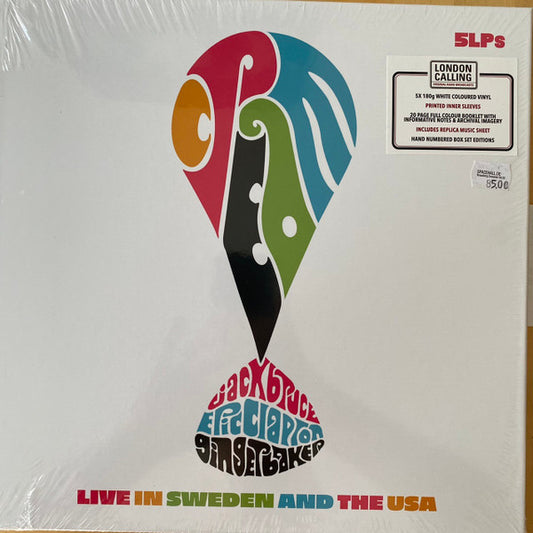 LIVE IN SWEDEN AND THE USA (LTD 5LP WHITE VINYL)