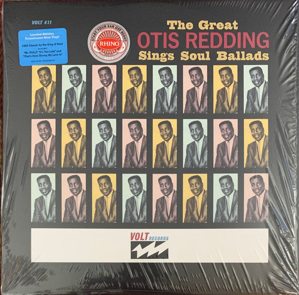 THE GREAT OTIS REDDING SINGS SOUL BALLADS (MONO / SYEOR 23 EX) [BLUE VINYL]