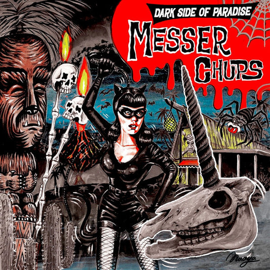 MESSER CHUPS DARK SIDE OF PARADISE (YELLOW/BLACK SPLATTER LP)